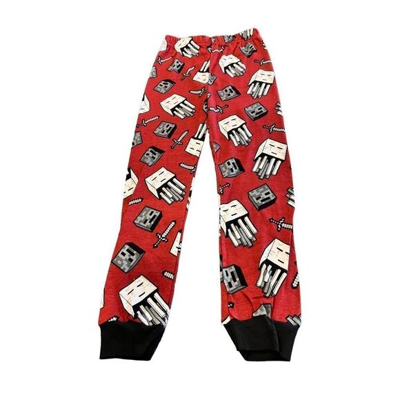 Minecraft Pajama bottoms Size 8 - Picture 5 of 6